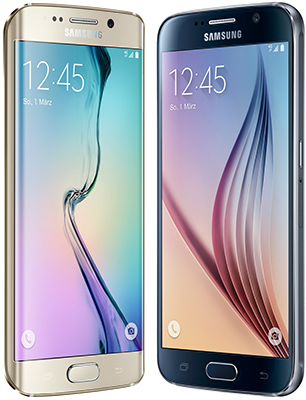 Das Galaxy S6 und Galaxy S6 edge im Vergleich